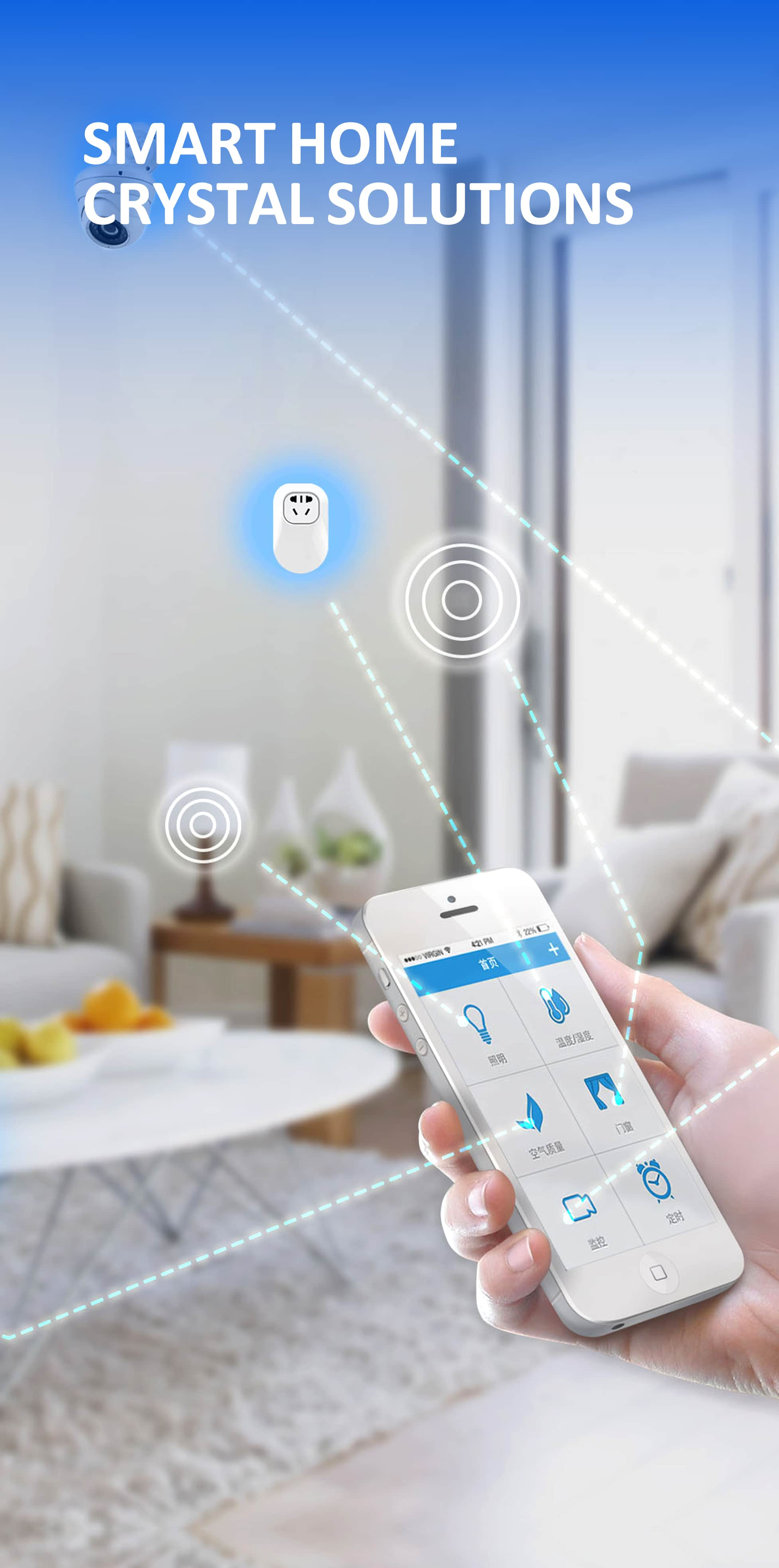 Smart Home Crystal Solutions