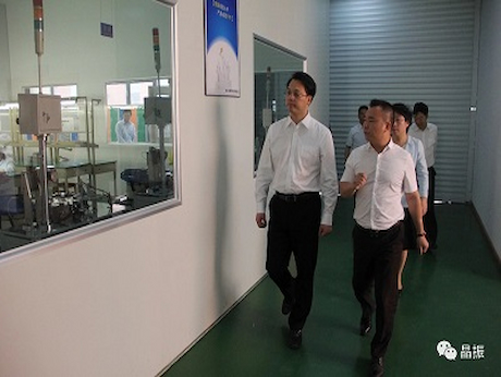 Zhang Xiaoqiang, Mayor Of Taizhou Municipal People’s Government, Visited A-Crystal